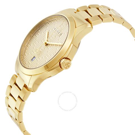 gucci g timeless watch gold|gucci watch unisex.